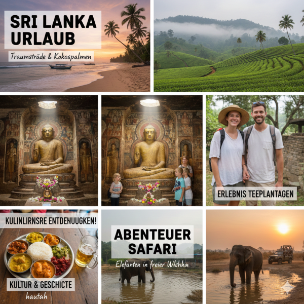 Top Sehenswürdigkeiten für Ihren Sri Lanka Urlaub