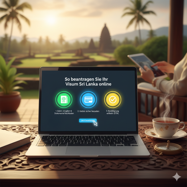 So beantragen Sie Ihr Visum Sri Lanka online