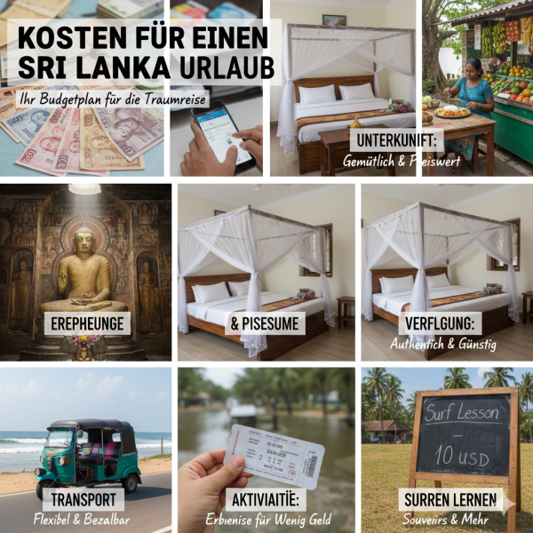 Costs for a Sri Lanka holiday