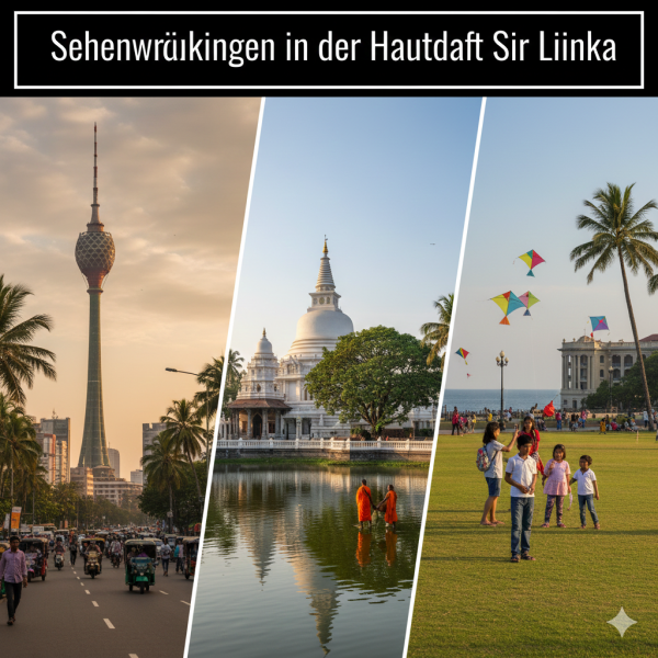 Sehenswürdigkeiten in der Hauptstadt Sri Lanka
