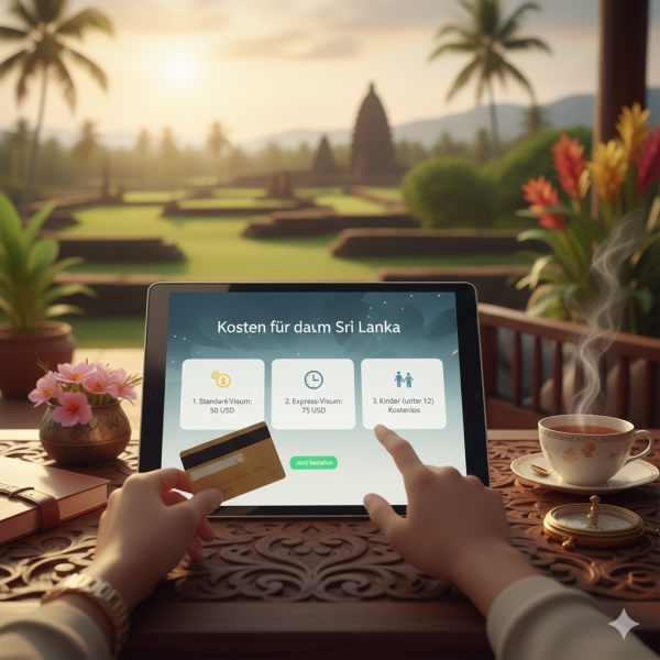 Kosten für das Visum Sri Lanka