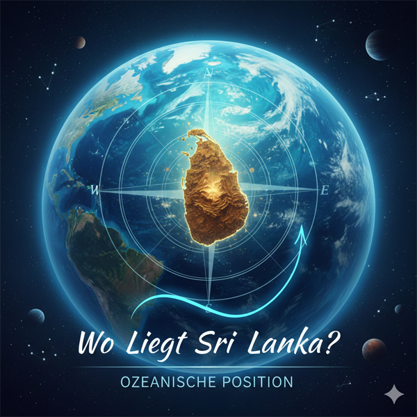 Wo liegt Sri Lanka: Ozeanische Position