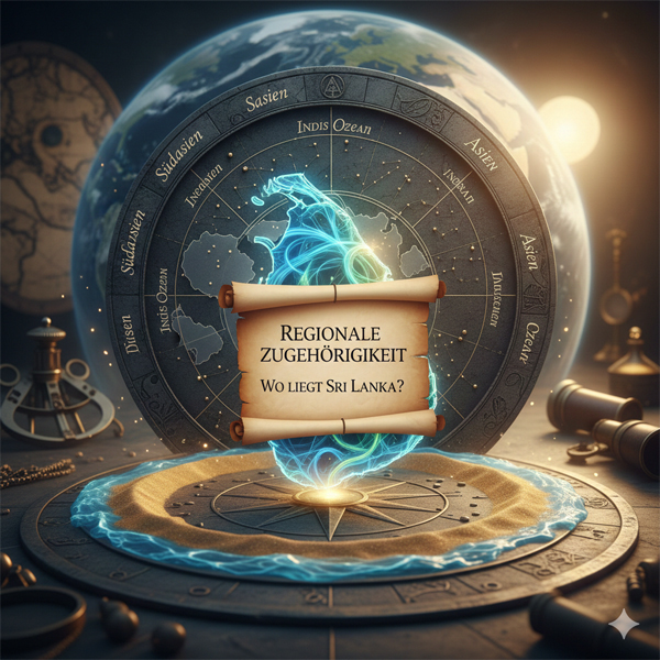 Wo liegt Sri Lanka: Regionale Zugehörigkeit