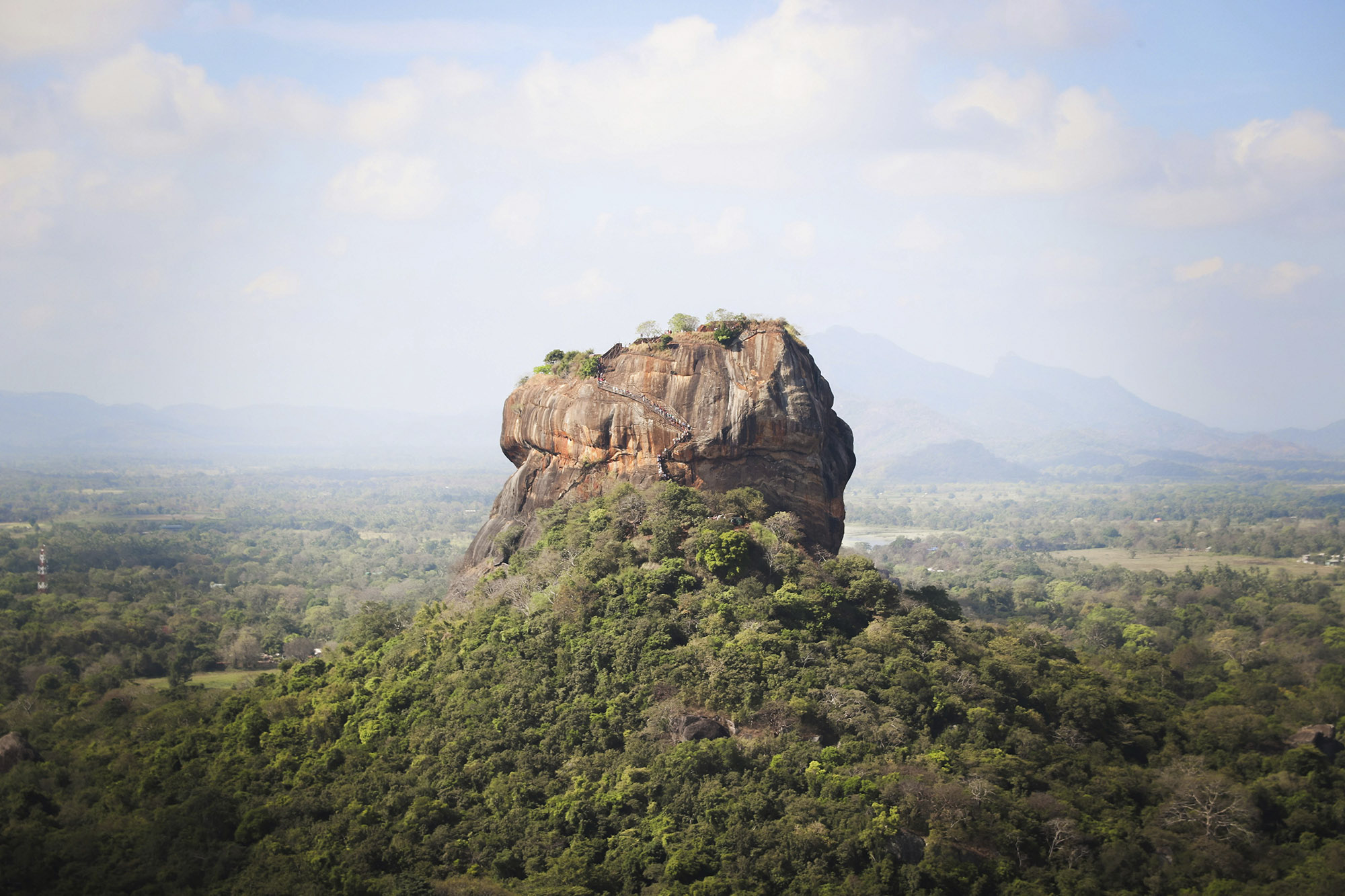 Sigiriya Lion Rock fortress UNESCO World Heritage Sri Lanka