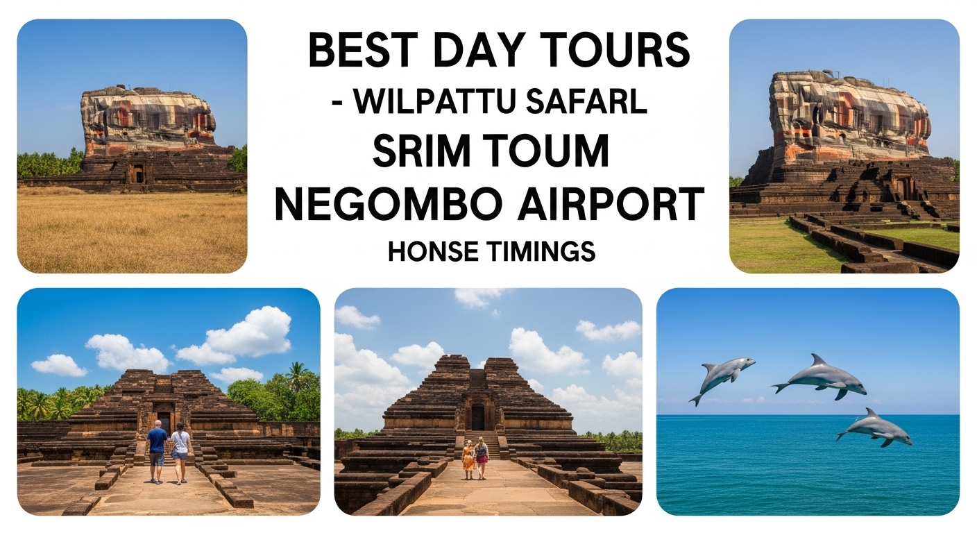 Negombo Airport: The Best Day Tours to Book on Arrival